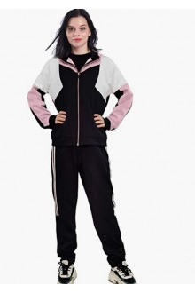 Black 600 Track Suits for Women Set Sweatsuits 2 Piece Tracksuit