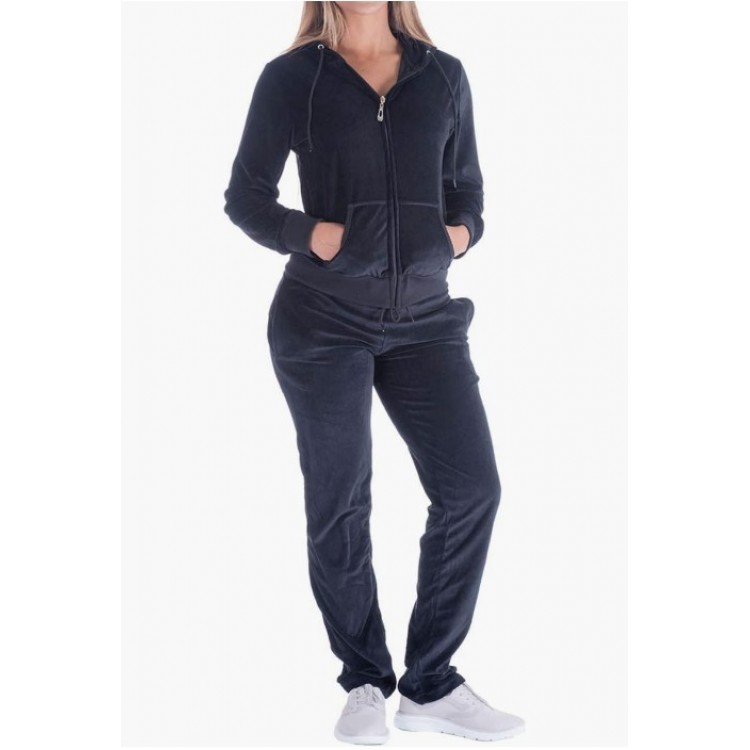 Black Track Suits for Women Set Sweatsuits 2 Piece Tracksuit